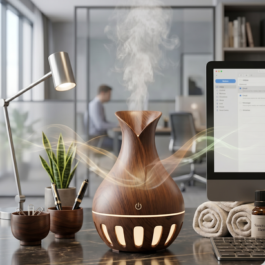 Vase Ultrasonic Aromatherapy Humidifier