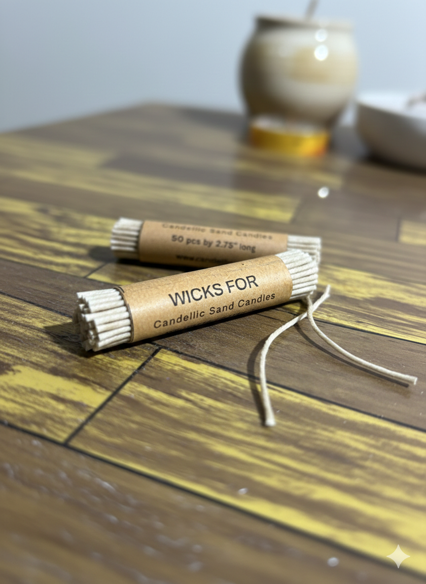 50 Premium Cotton Candle Wicks