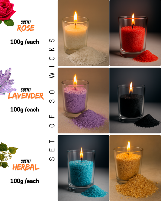 Candle Sand Luxe Tester Kit – 6 Signature Scents