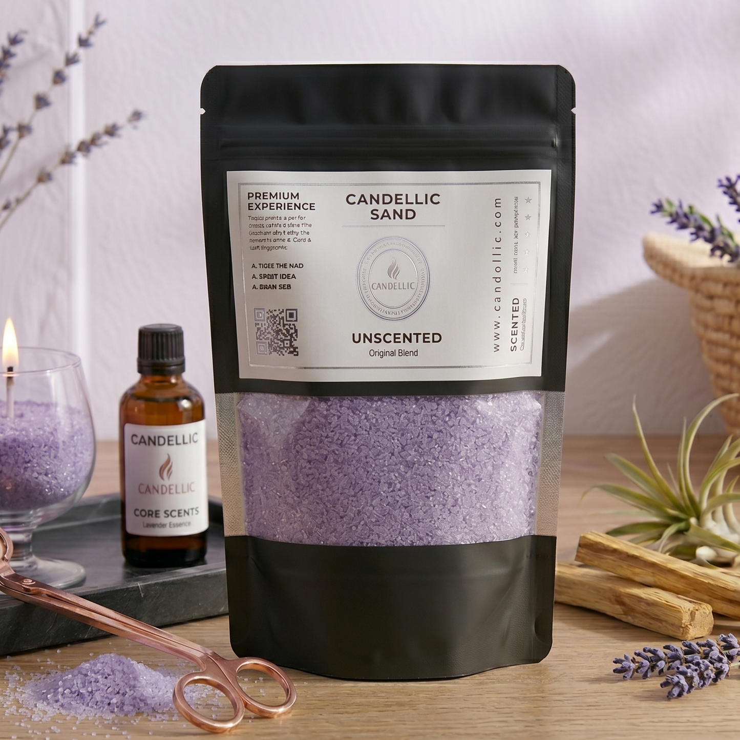 Un-Scented - Candle Sand 500g