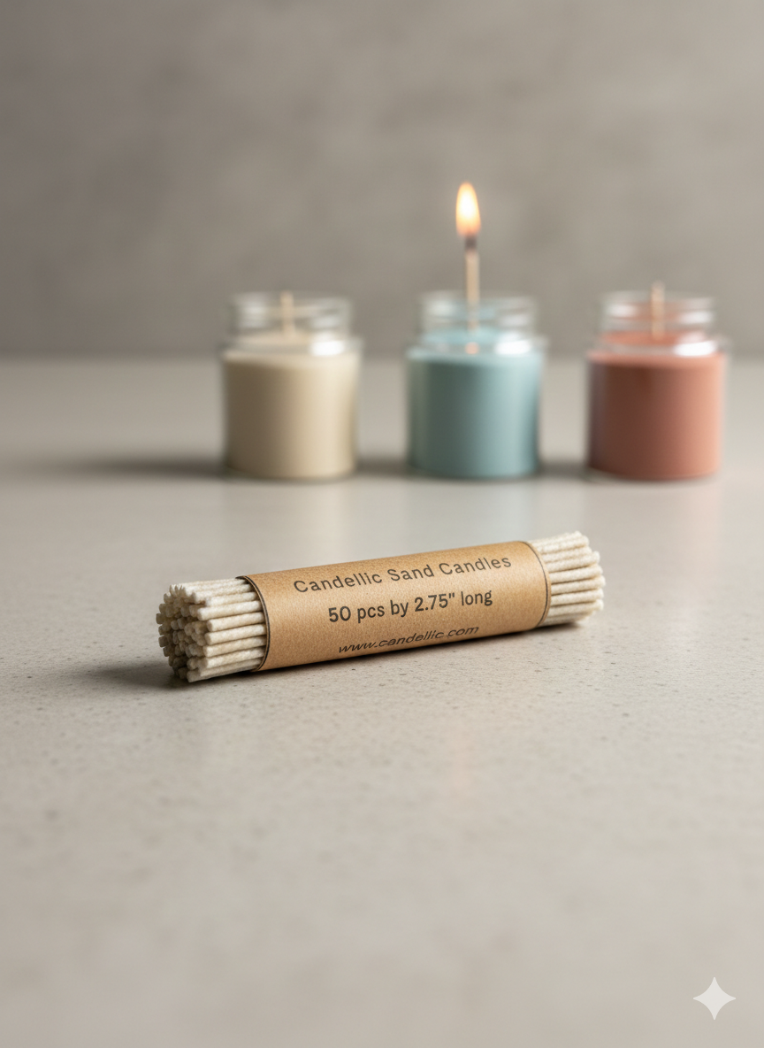 50 Premium Cotton Candle Wicks