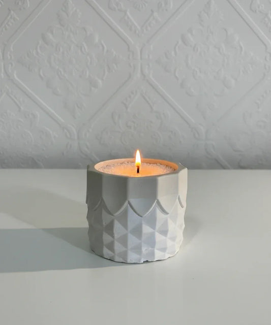 Rhombus Pattern Jar - Candellic