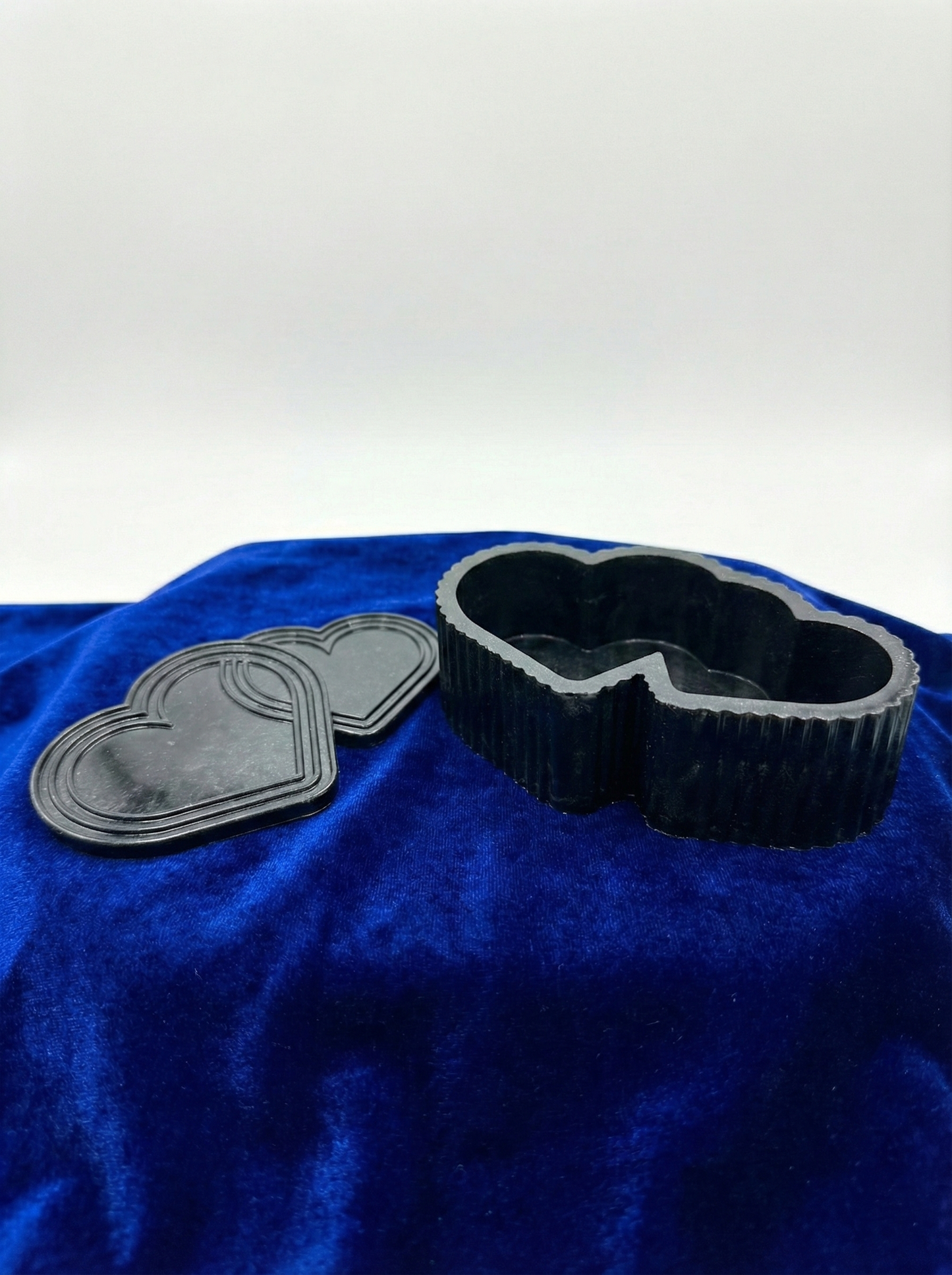 Two Hearts Jar with Cover - Candellic