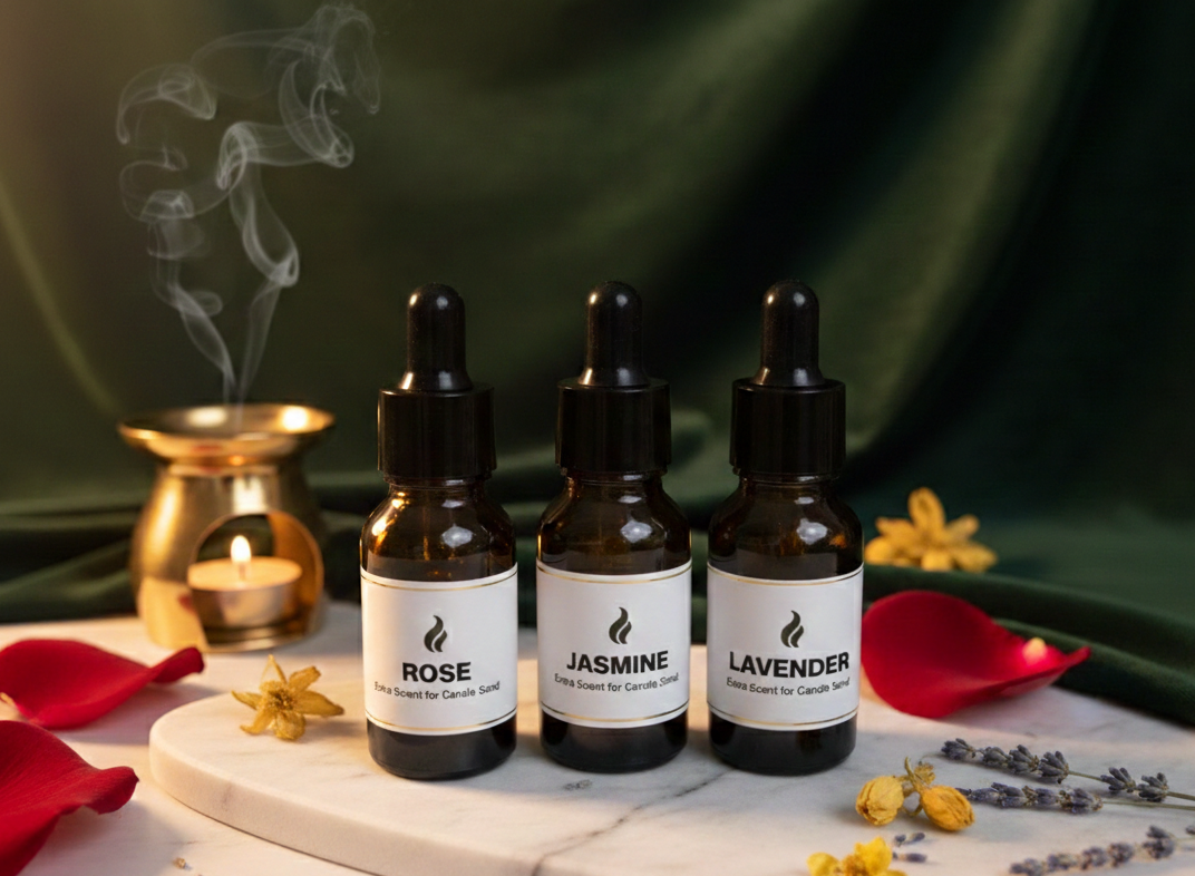 Premium Fragrance Oil – 15ml Dropper Bottle (For Candle Sand & Candles)