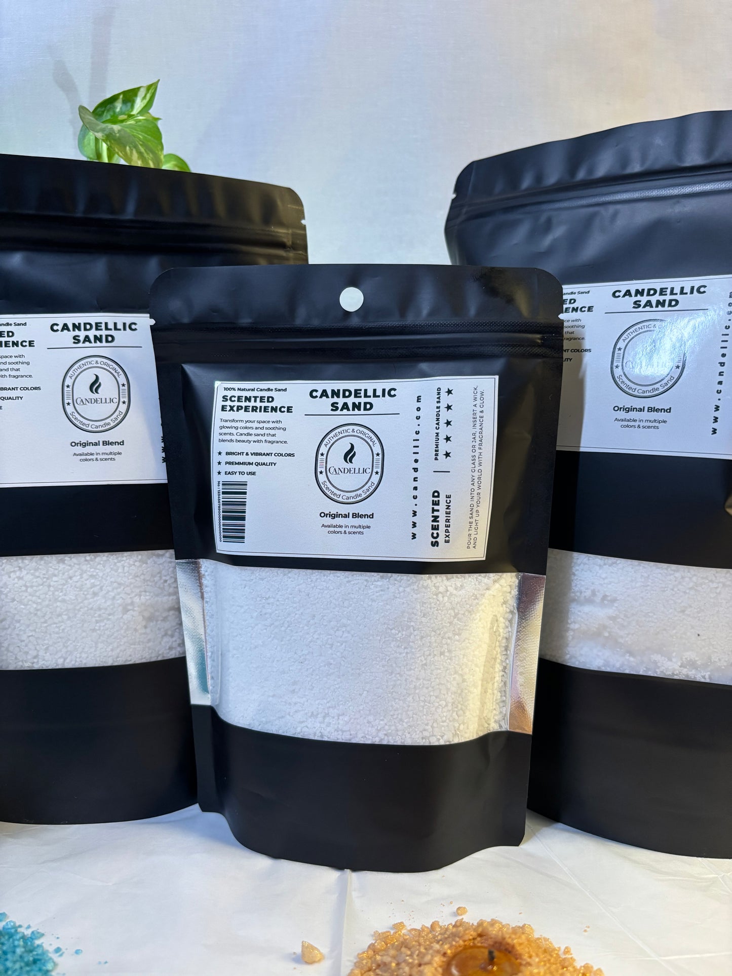 Crystal White - White Theme Candellic Powder (Fragrance-Free)