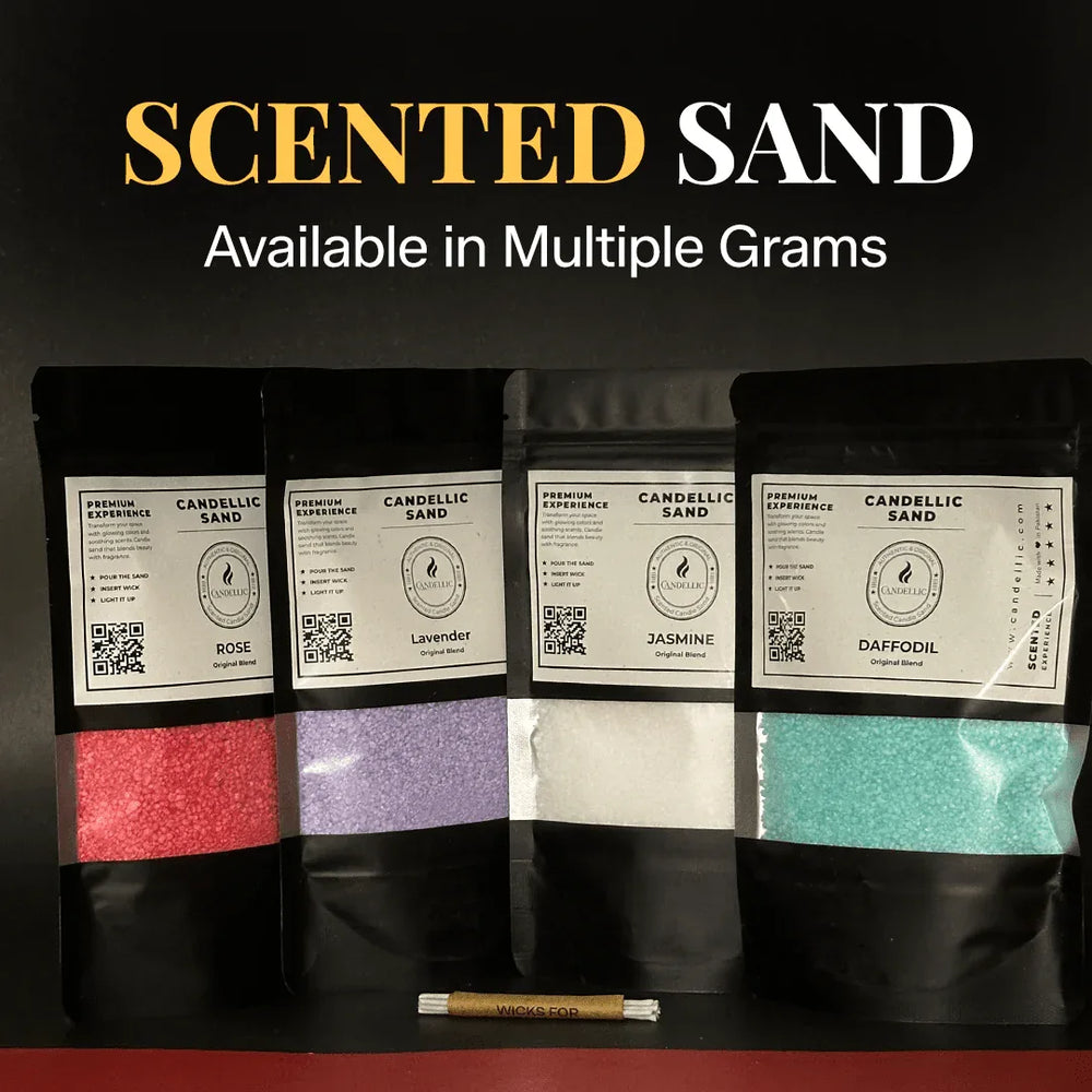 Scented - Candellic Sand Candles - Candellic